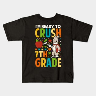 I'm Ready To Crush 7th Grade Back To School Kids T-Shirt